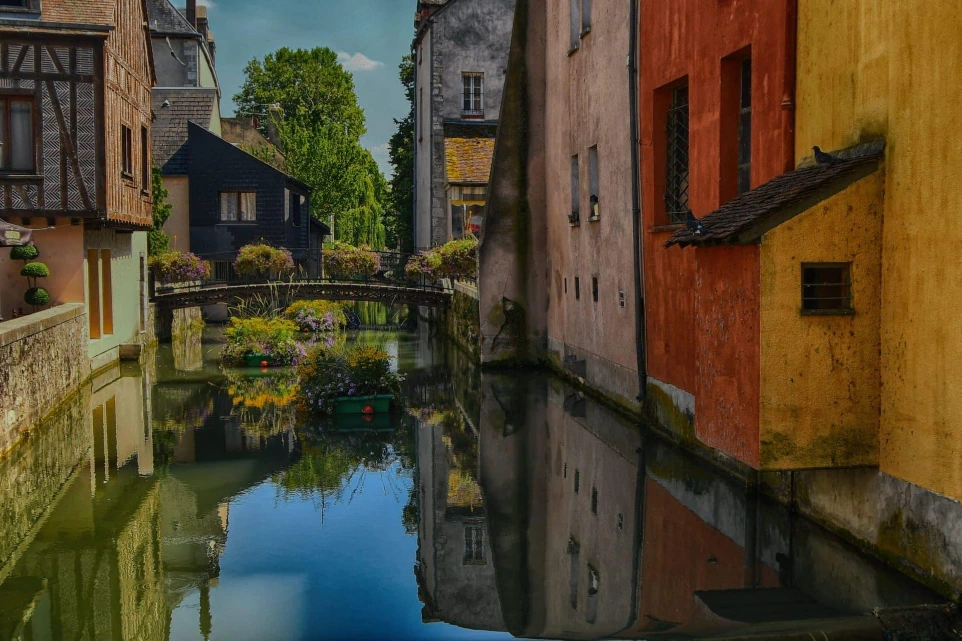 Le quartier de La Petite Venise de Montargis